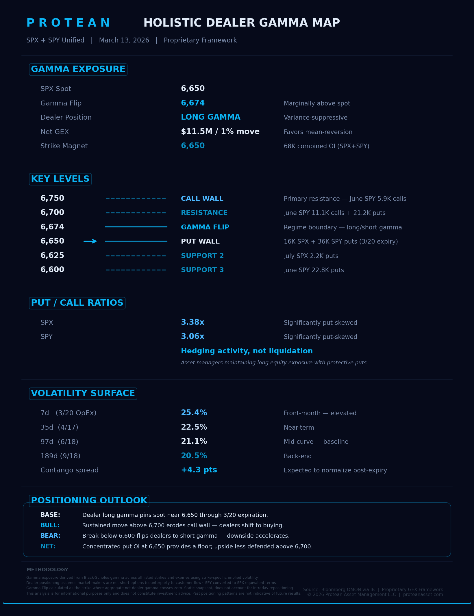 Holistic Dealer Gamma Map